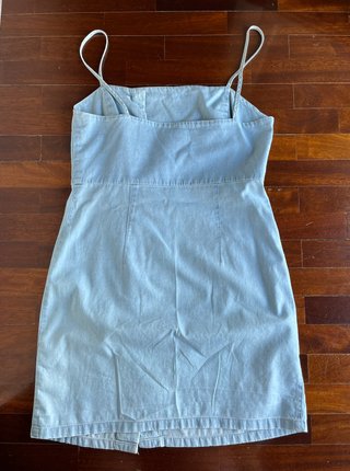 Abito prendisole simil jeans (petite) - taglia S