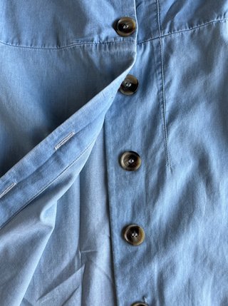 Abito prendisole simil jeans (petite) - taglia S