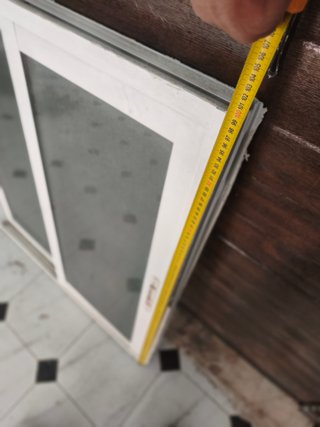 2 Ventanas Aluminio Blancas