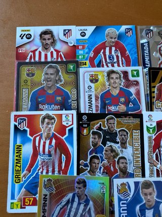 Lote cromos Griezmann Panini Adrenalyn XL