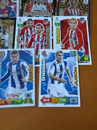 Lote cromos Griezmann Panini Adrenalyn XL