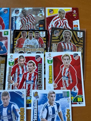 Lote cromos Griezmann Panini Adrenalyn XL