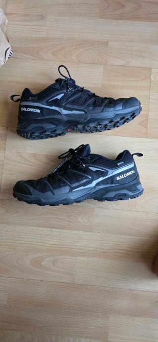 Zapatillas Salomon GoreTex Hombre Negro/Gris