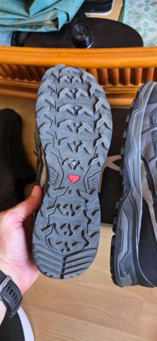Zapatillas Salomon GoreTex Hombre Negro/Gris