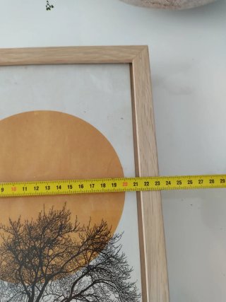 Lámina árbol sol Maison du Monde