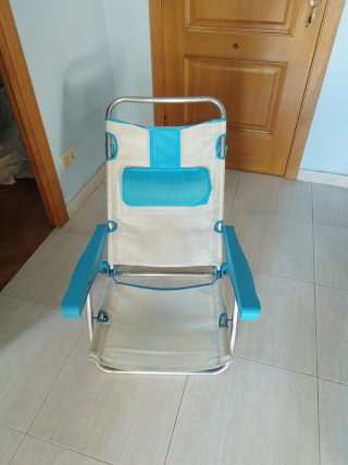 Silla de playa plegable
