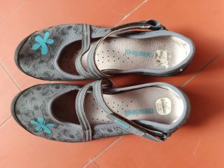 Zapatos Newfeel Talla 37 Gris/Azul