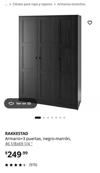 Armario Rakkestad Madera Marrón
