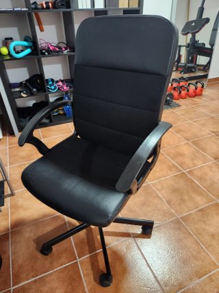 Silla de oficina IKEA Renberget Negra
