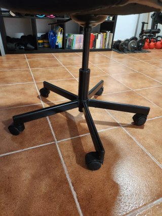 Silla de oficina IKEA Renberget Negra