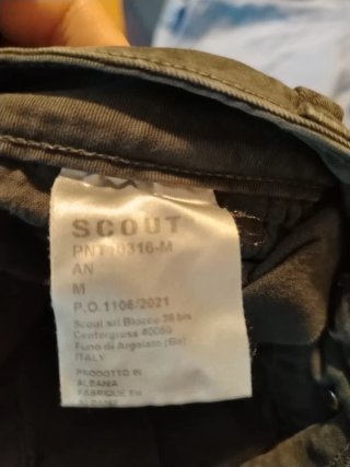 Pantaloni cargo ragazzo taglia M