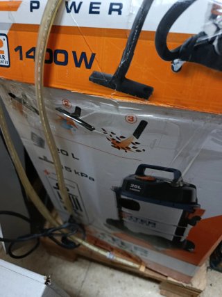 Aspiradora Dexter Power 1400W 20L