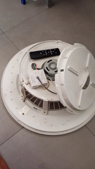 Lámpara Ventilador de Techo Moderna