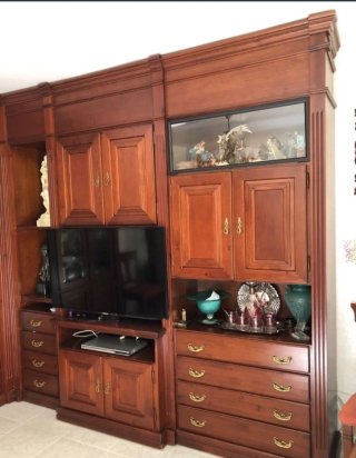 Mueble Salón Boiserie Madera