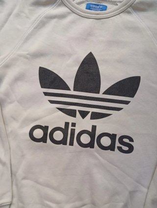 Sudadera Adidas Originals Vintage Blanca
