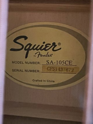 Guitarra Acústica Squier by Fender