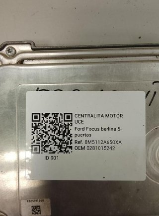 Ford 0281015242 centralita motor uce focus 901