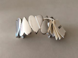 Pulsera Bimba y Lola Corazones Plata