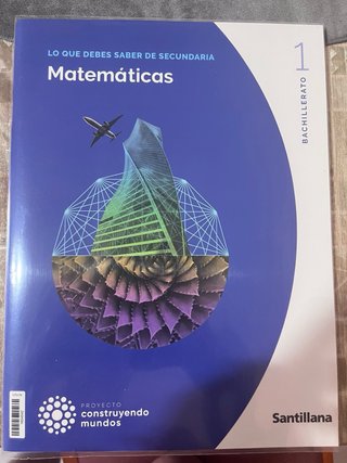 Matemáticas aplicadas a las Ciencias Sociales I...