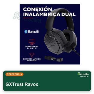 GXTrust Ravox cascos gaming inalámbricos bluetooth