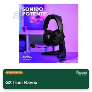 GXTrust Ravox cascos gaming inalámbricos bluetooth