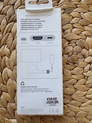 Adaptador Lightning a AV Digital Apple