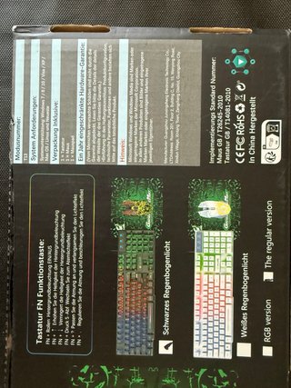 Kit Gaming KUINN Cross Zebra Teclado y Ratón