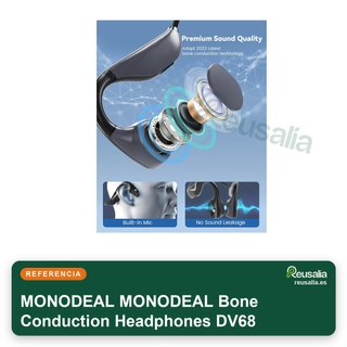 MONODEAL auriculares conducción ósea