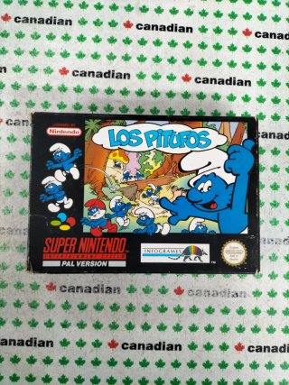 Los Pitufos Super Nintendo PAL