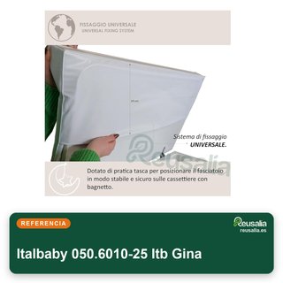 Italbaby 050.6010-25 Itb Gina cambiador colchón