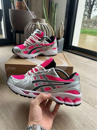 ASICS Zapatillas Deportivas Mujer Rosa/Plata