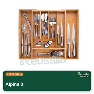Alpina organizador cajones cubiertos extensible