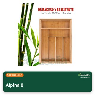 Alpina organizador cajones cubiertos extensible