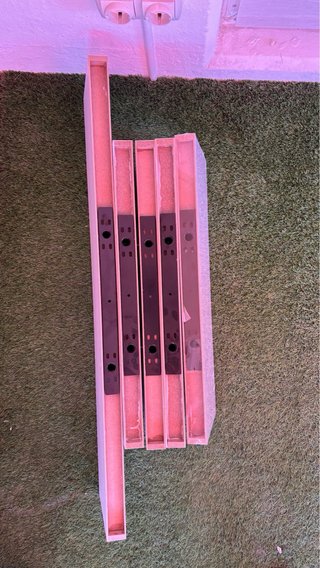 Set Baldas Flotantes Madera Blanca