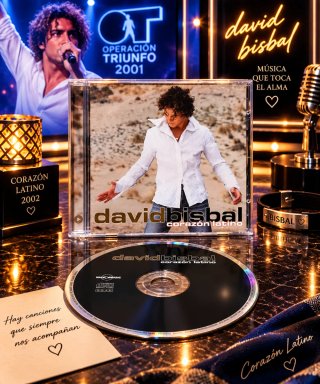 David Bisbal - Corazón Latino CD Original 2002