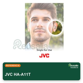 JVC HA-A11T auriculares inalámbricos cómodos