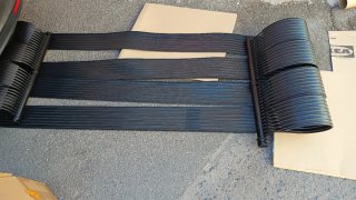 Calentador Solar Piscina Plástico Negro