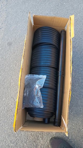 Calentador Solar Piscina Plástico Negro