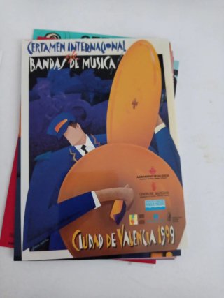 Postales Certamen Internacional Bandas Música
