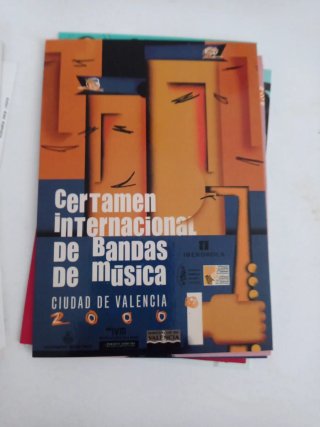 Postales Certamen Internacional Bandas Música