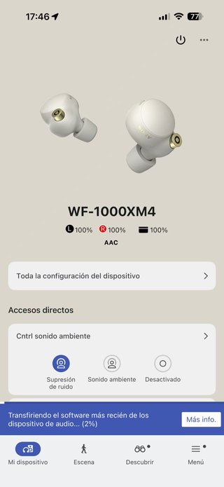 Sony WF-1000XM4 Auriculares