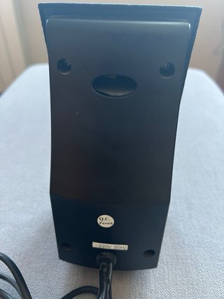 Altavoces Sharoj Multimedia Negros y Plateados