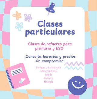 Clases particulares en Granada capital.