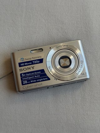 Sony Cyber-shot DSC-W620 Camara Digital Plata