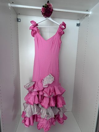 Traje de flamenca talla XS, S