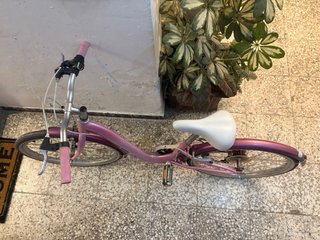 Bicicleta infantil rosa 7-11 años