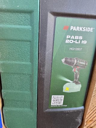 Taladro Atornillador Parkside 20V PABS 20-Li I9