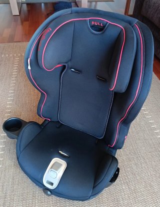 Silla Coche Ms Penguin Evolutiva Fix Roja.
