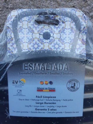 Plancha Grill Esmaltada Garcima 46cm