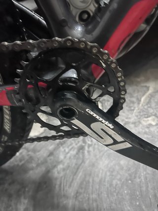 Cannondale F-Si Carbon cambio por doble ajustando